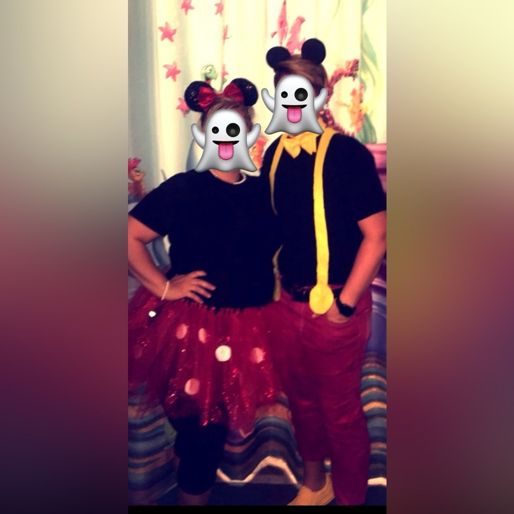 Mickey and Minnie mouse